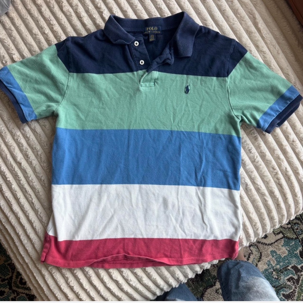 Polo by Ralph Lauren Kids Color Block Polo Shirt